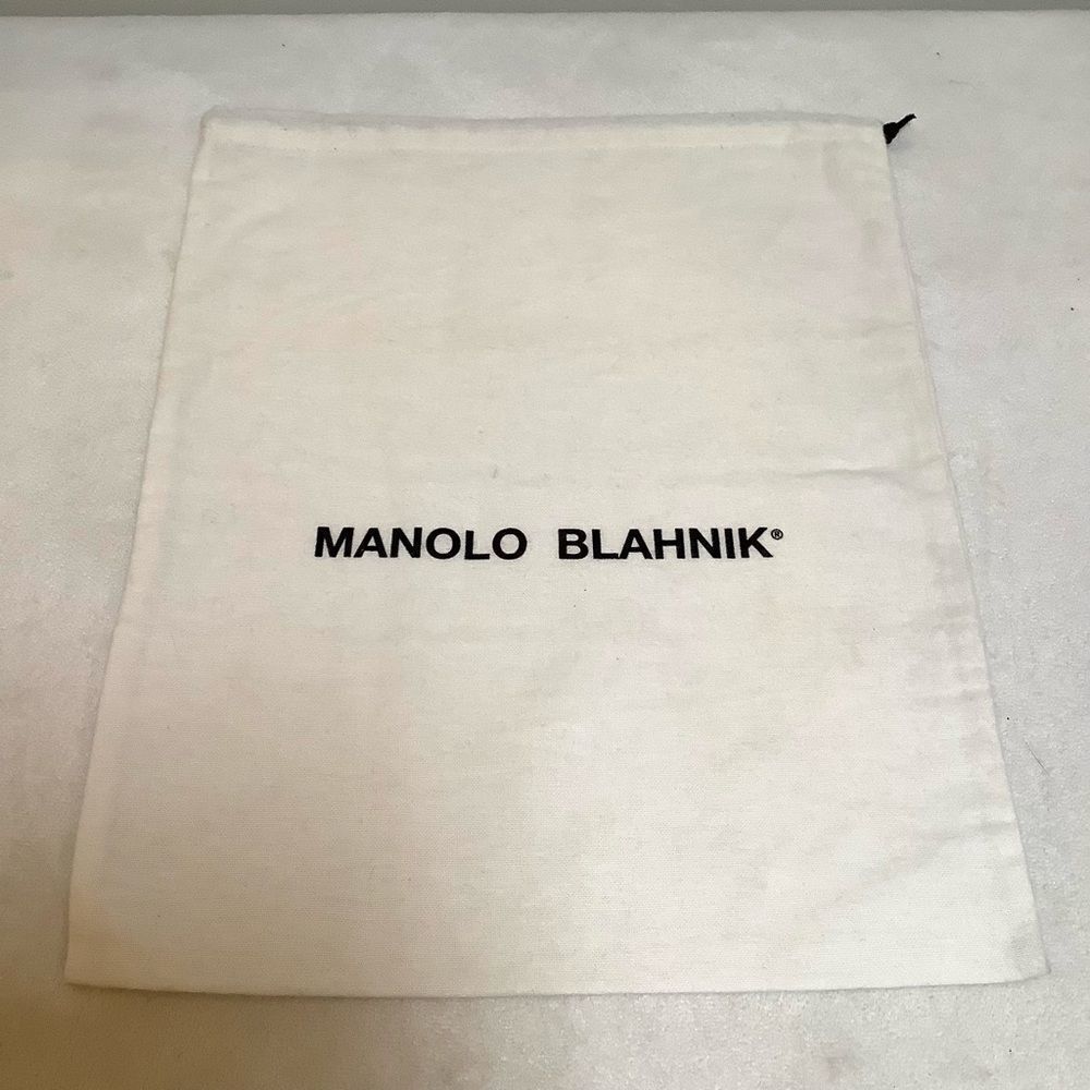 MANOLO BLAHNIK DUST BAG